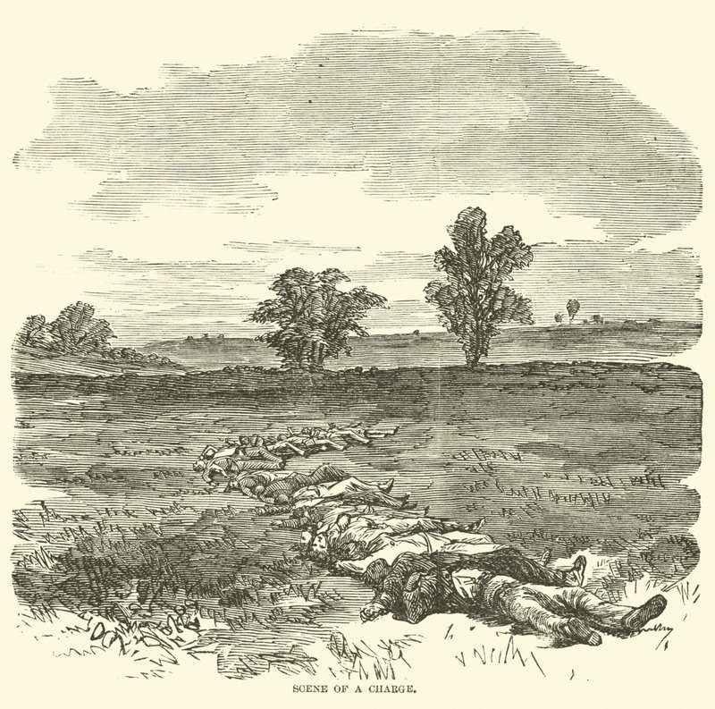 Scen för en anklagelse, september 1862 av American School