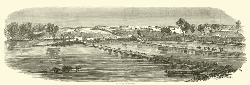 Sedgwicks broar lagda, maj 1863 av American School