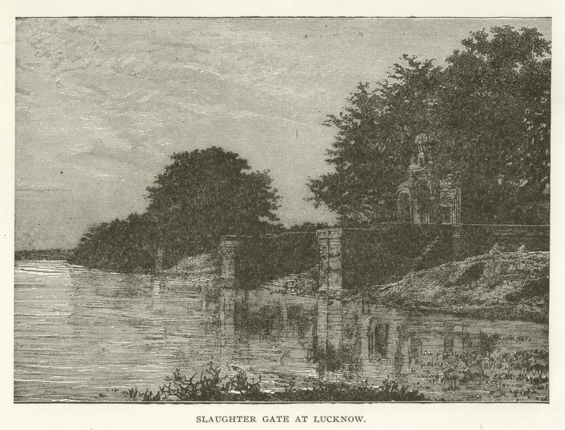 Slaughter Gate i Lucknow av American School