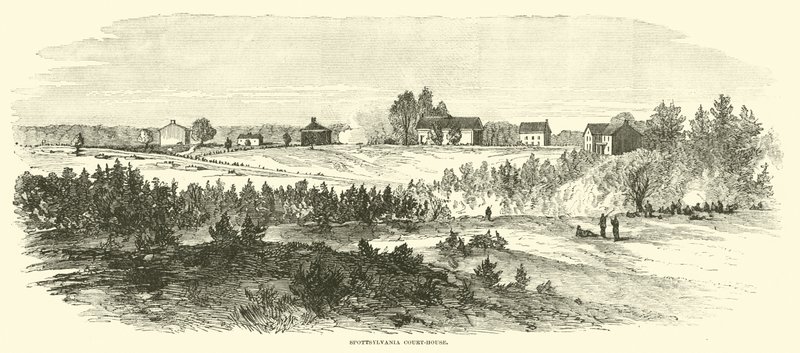 Spotsylvania Courthouse, maj 1864 av American School