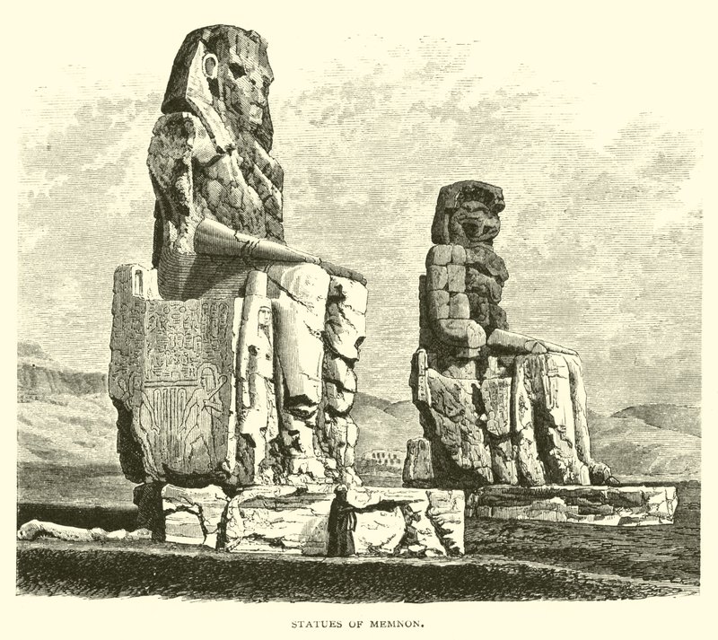 Statyer av Memnon av American School