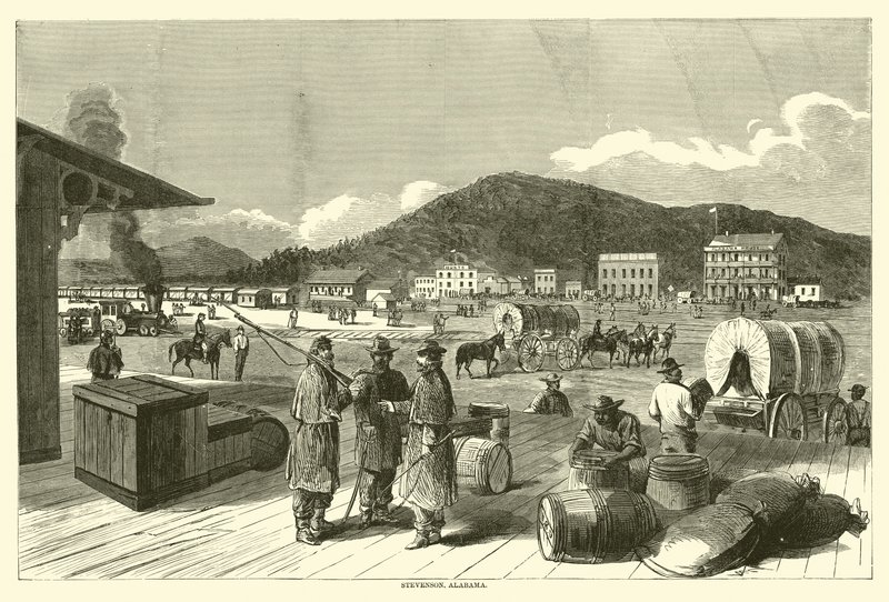 Stevenson, Alabama, augusti 1863 av American School