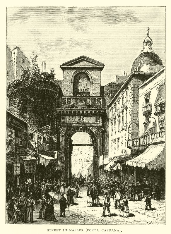 Gata i Neapel, Porta Capuana av American School