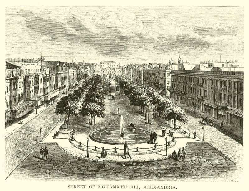 Mohammed Alis gata, Alexandria av American School