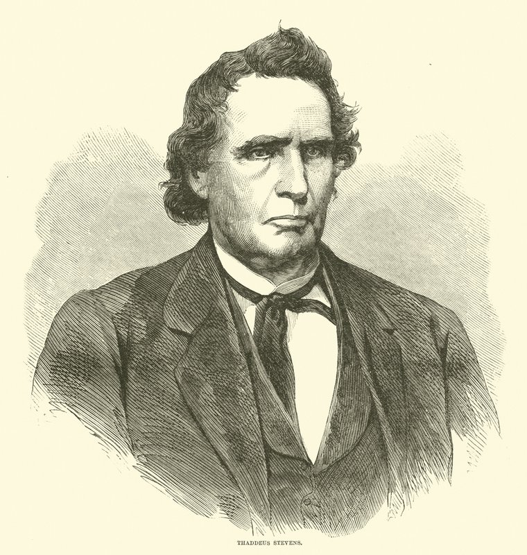 Thaddeus Stevens, januari 1866 av American School