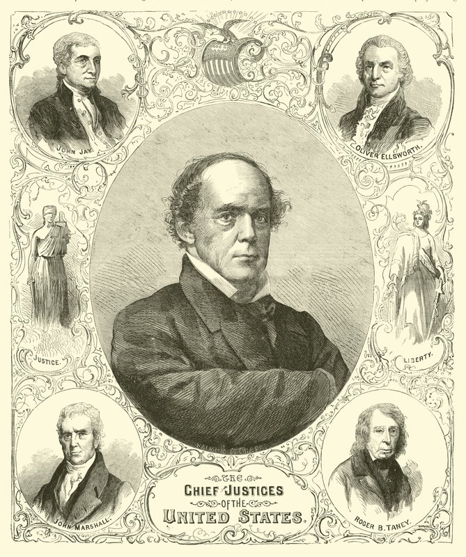 USA:s överdomare, augusti 1864 av American School