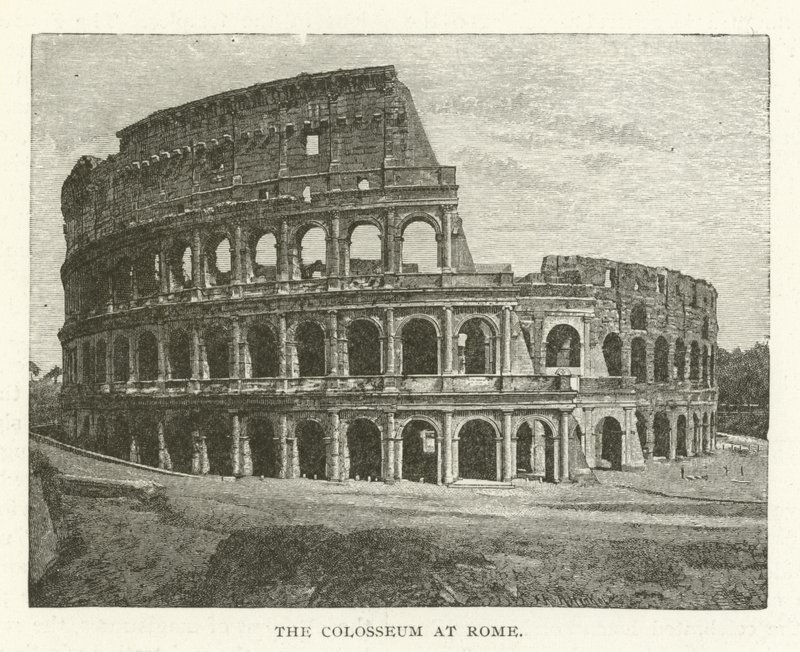 Colosseum i Rom av American School