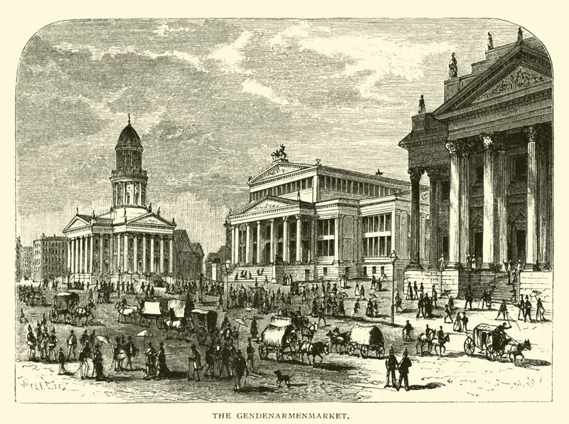 Gendenarmenmarknaden av American School