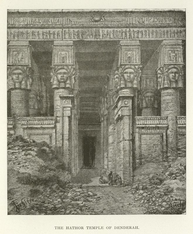 Hathor-templet i Denderah av American School