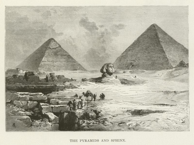 Pyramiderna och Sfinxen av American School