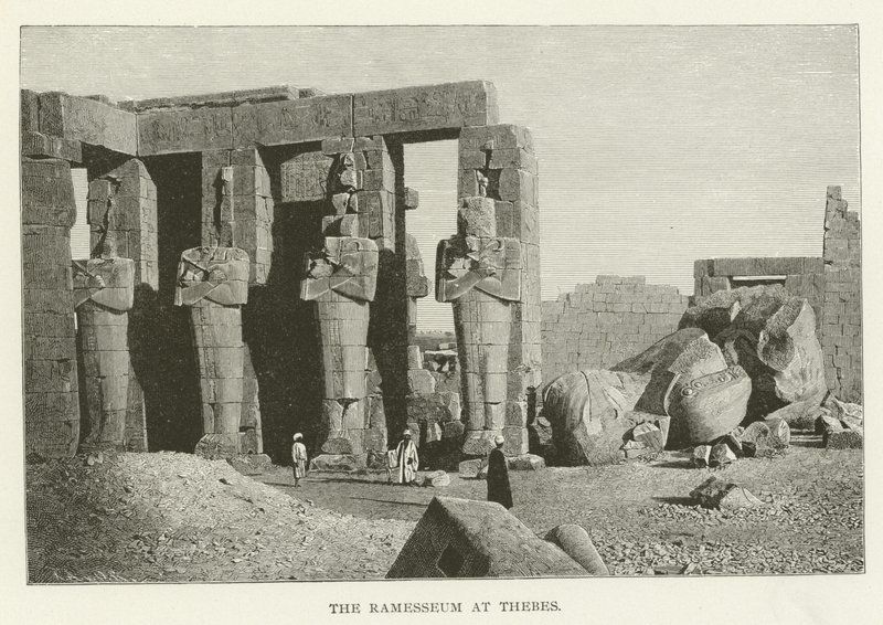 Ramesseum i Thebe av American School