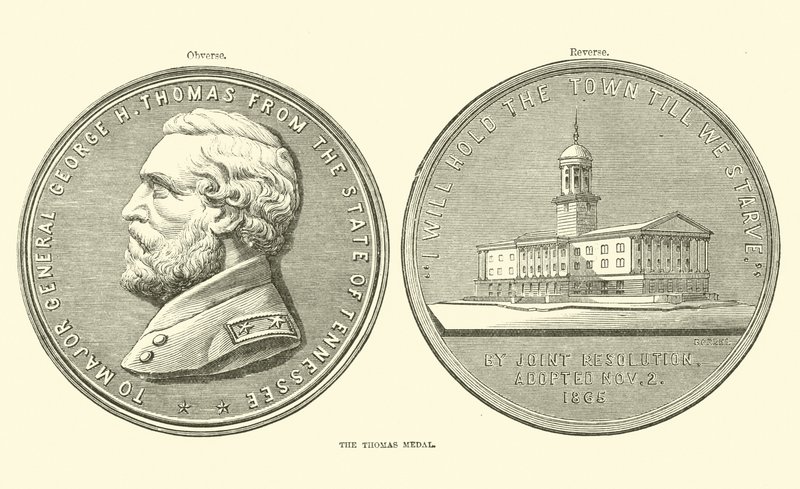 Thomasmedaljen, oktober 1863 av American School
