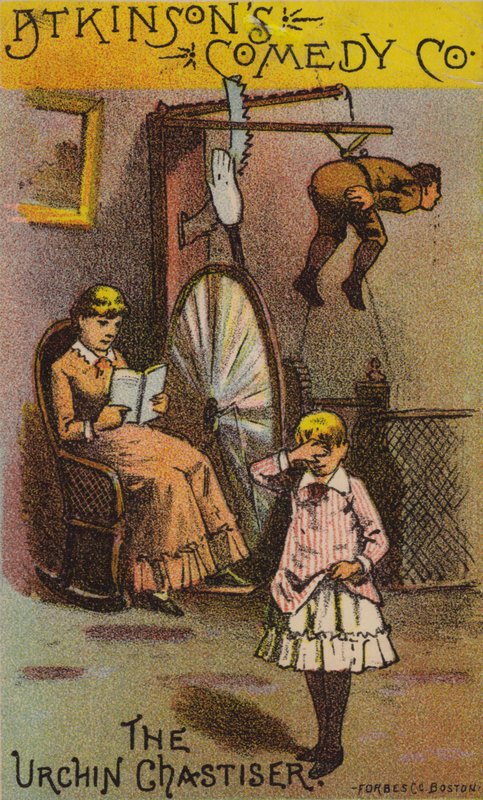 Urchin Chastiser av American School