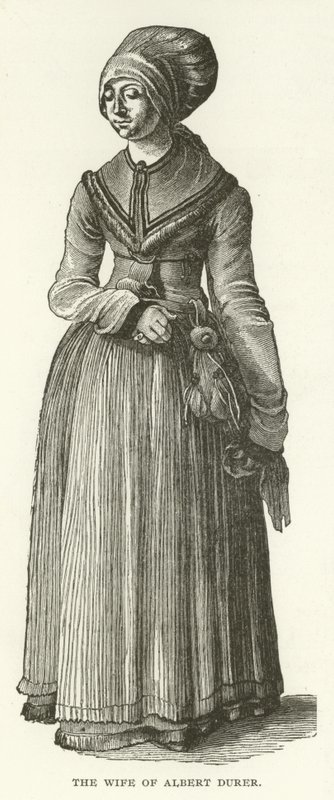 Hustrun till Albert Durer av American School