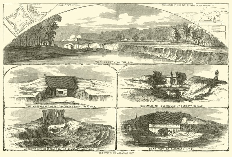 Attacken på Arkansas Post, januari 1863 av American School