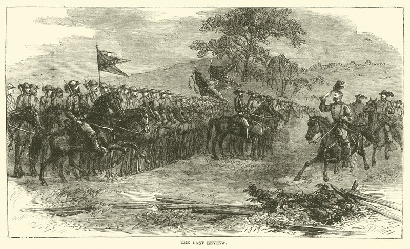 Den sista recensionen, april 1865 av American School