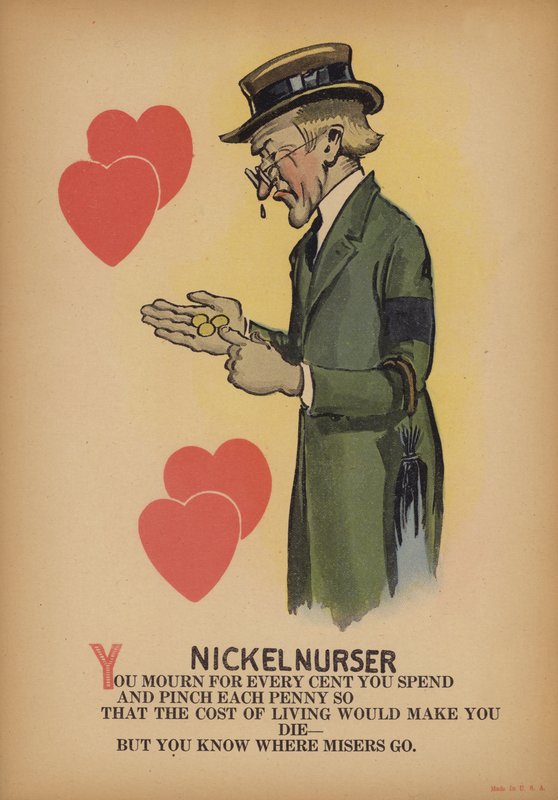 Nickelnursern (färglitografi) av American School