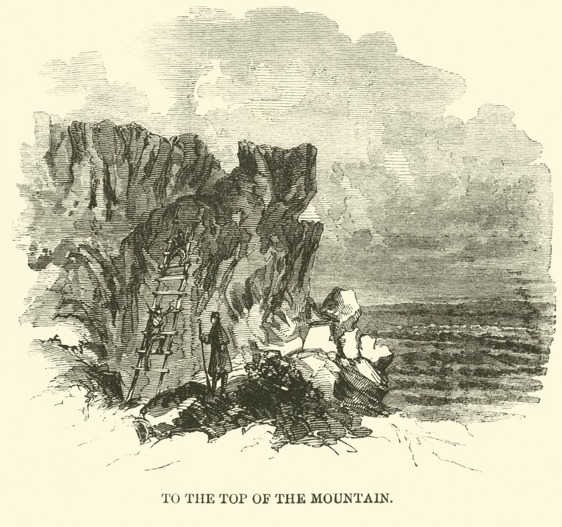 Till toppen av berget, november 1863 av American School