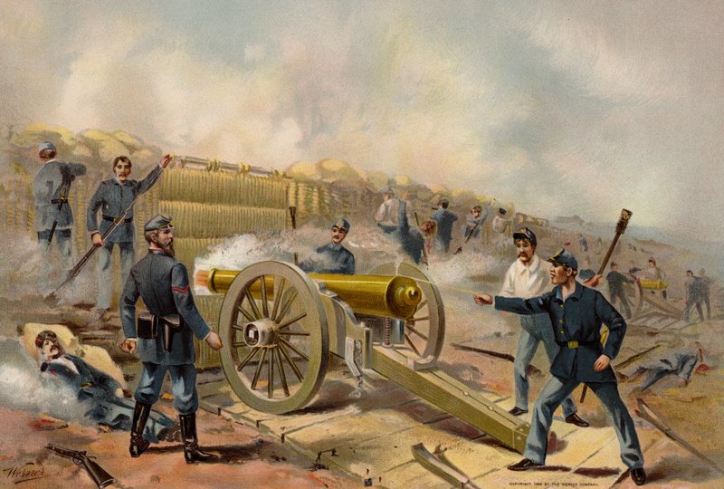 US Army, belägrings- och barbettekanoner, Fort Haskell av American School