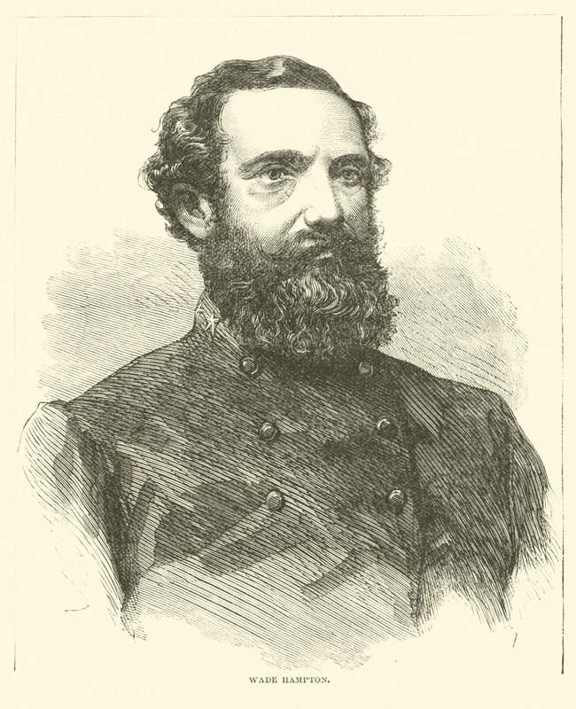 Wade Hampton, februari 1865 av American School