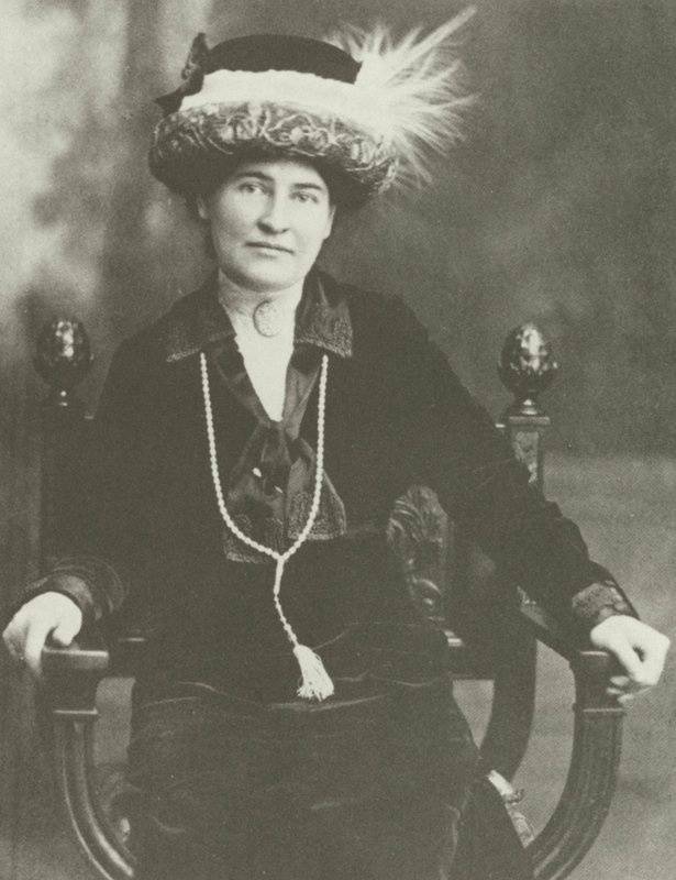 Willa Cather, ca 1910 (gravyr) av American School