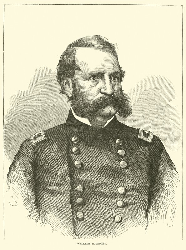 William H Emory, maj 1863 av American School