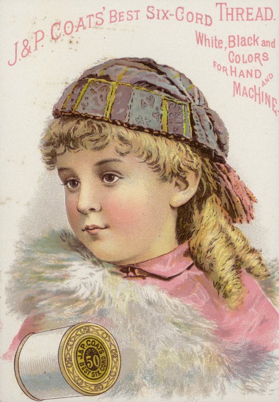 Ung Flicka I Hatt Och Scarf av American School