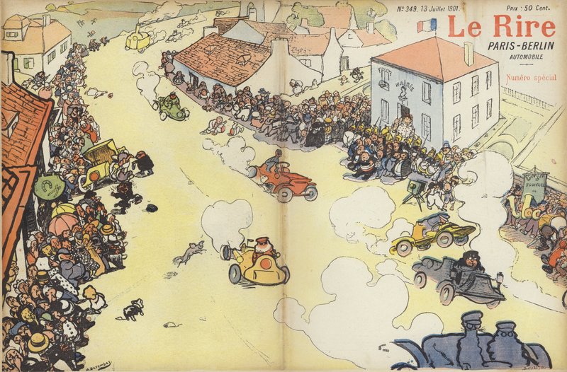 Illustration för Le Rire av Andre Devambez