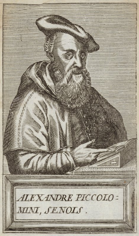 Alessandro Piccolomini av Andre Thevet