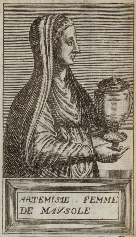 Artemisia II av Karien av Andre Thevet