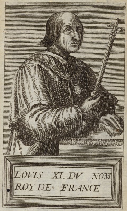 kung Ludvig XI av Frankrike av Andre Thevet