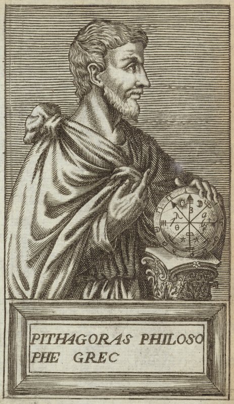 Pythagoras från Samos av Andre Thevet