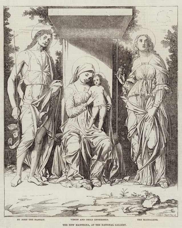 The New Mantegna, på National Gallery av Andrea Mantegna