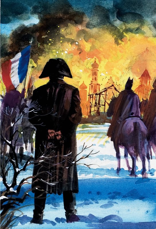 Kröningsscen och Napoleon av Andrew Howat