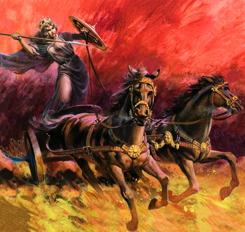 Drottning Boadicea av Andrew Howat