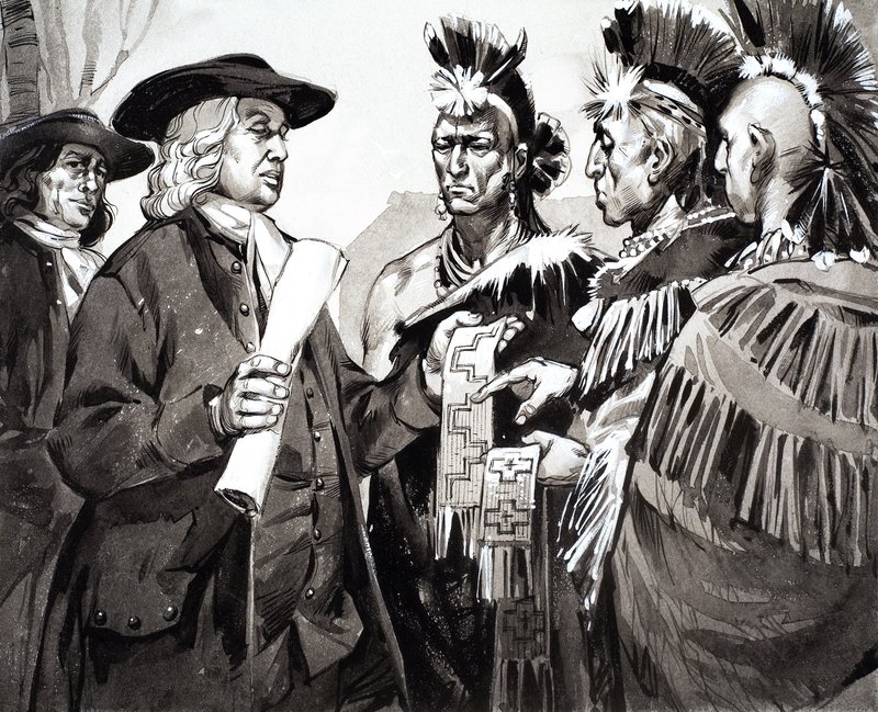 A Nation Divided, illustration från "The Making of America av Angus McBride