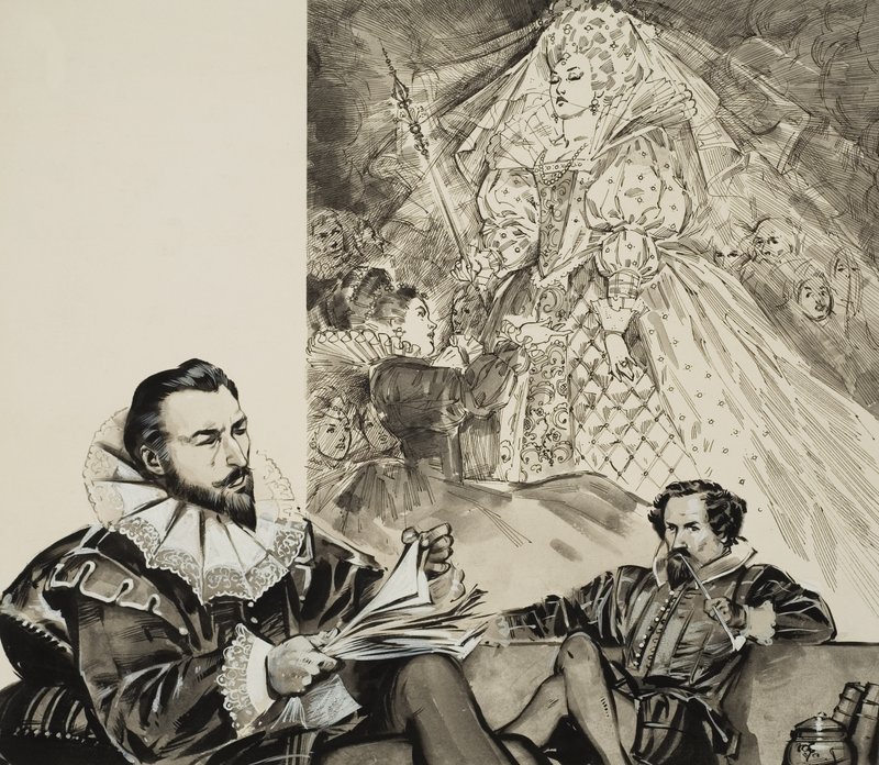 Faerie Queene (gouache på papper) av Angus McBride