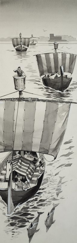 Fenicier (gouache på papper) av Angus McBride