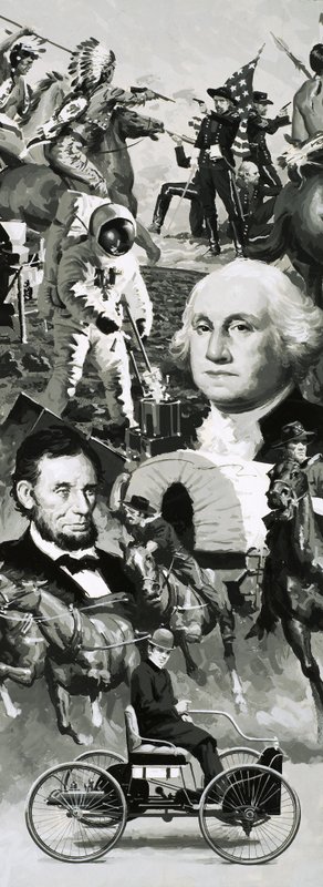The Making of America montage av Angus McBride