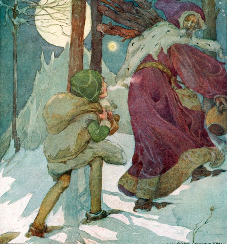 Page och monark, fram gick de, Fram gick de tillsammans av Anne Anderson