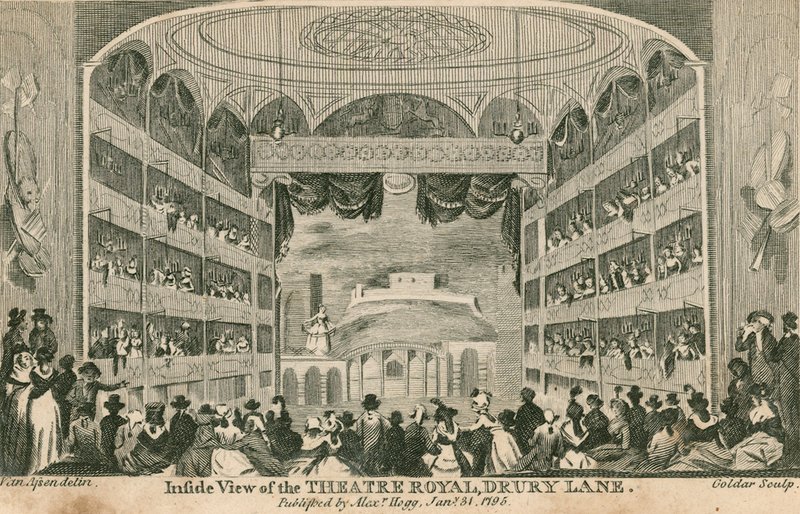 Inifrån av Theatre Royal, Drury Lane, London av Anthony van Assen