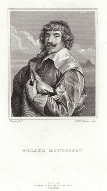 Gerard van Honthorst av Anthony van Dyck