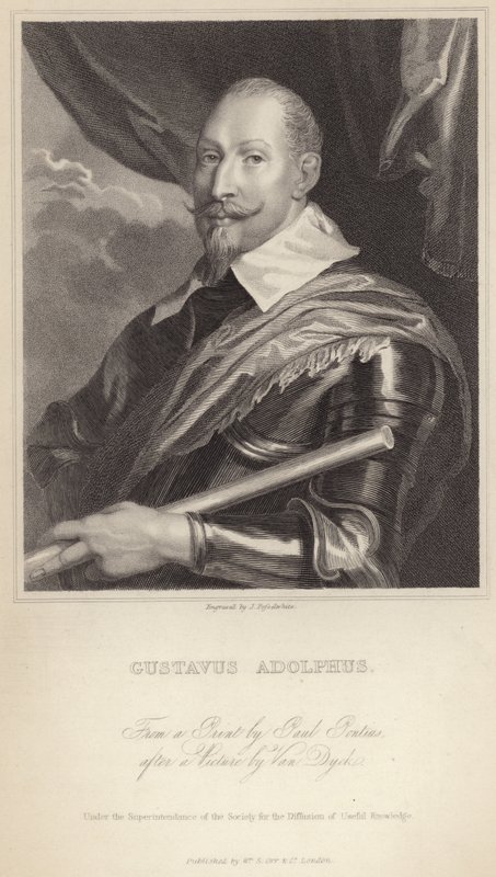 Gustavus Adolphus II of Sweden av Anthony van Dyck