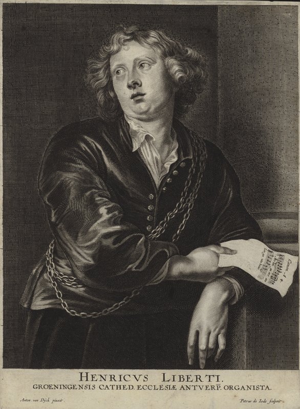 Porträtt av Henrik av Groeninghen av Anthony van Dyck