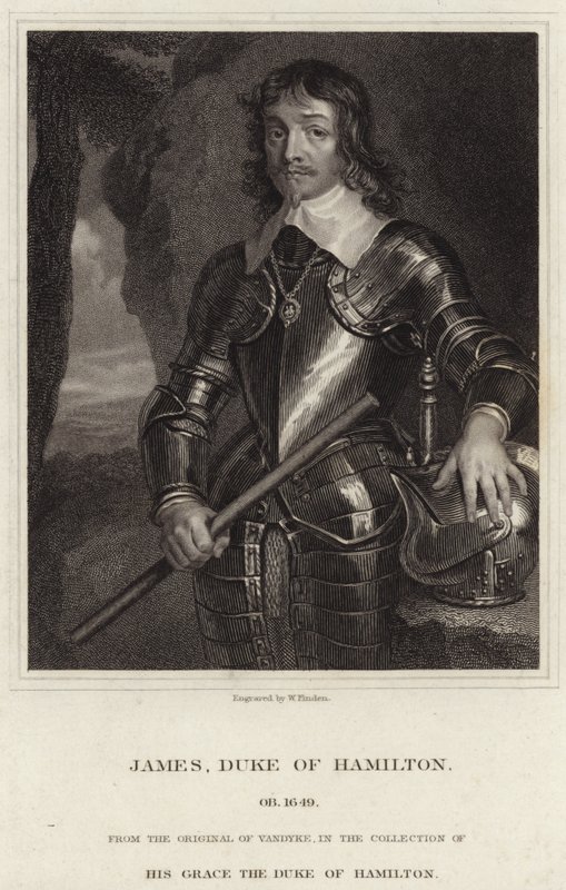Porträtt av James Hamilton, hertig av Hamilton av Anthony van Dyck