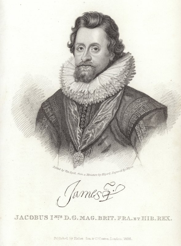 Porträtt av James I av England och Irland av Anthony van Dyck