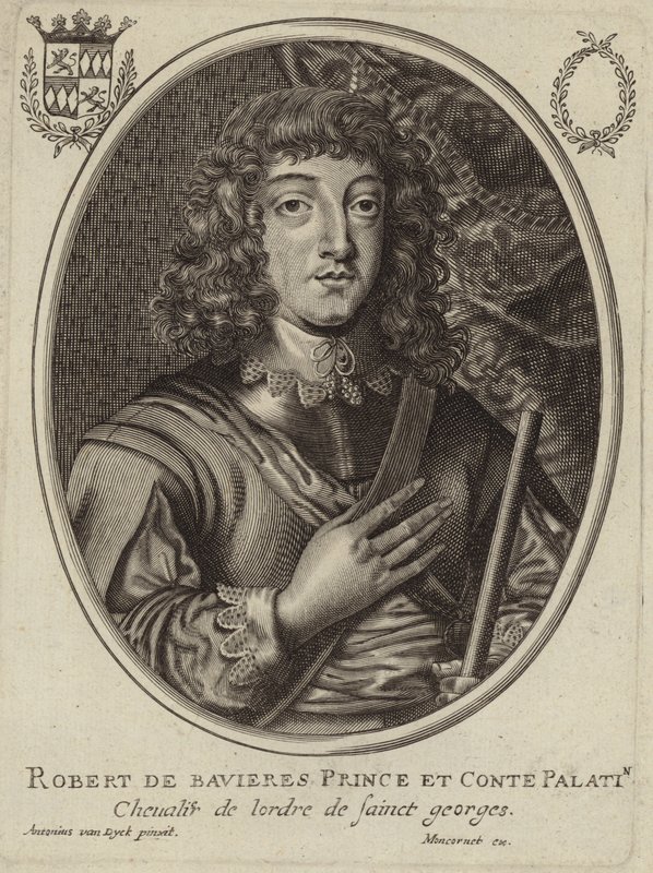 Porträtt av Robert de Bavieres av Anthony van Dyck