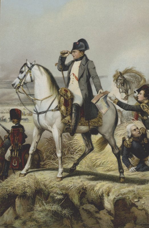 Napoleon vid Wagram av Antoine Charles Horace Vernet