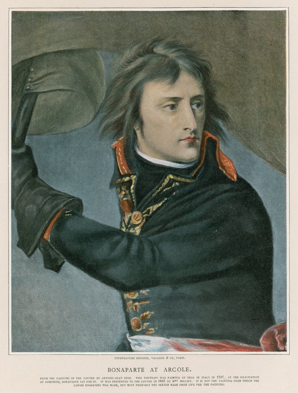 Bonaparte vid Arcole av Antoine Jean Gros