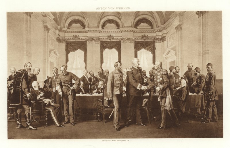 Berlinkongressen 1878 (fotogravyr) av Anton Alexander von Werner